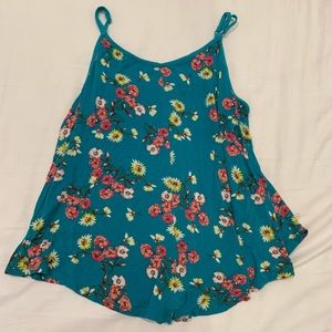 Floral tank top